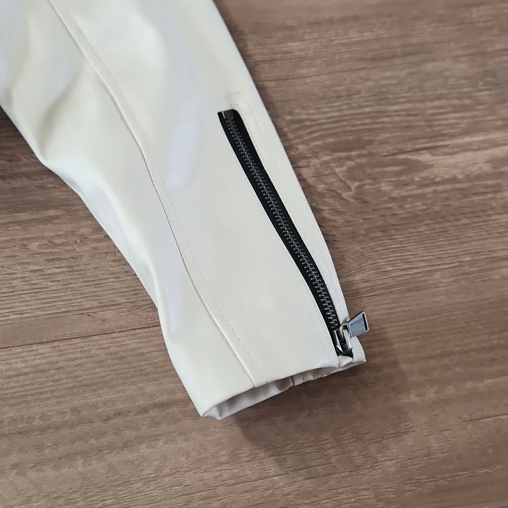 BCBG Faux Leather Jacket - Picture 2 of 5